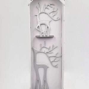 Aldi Merry Moments Dramatic Silver Reindeer